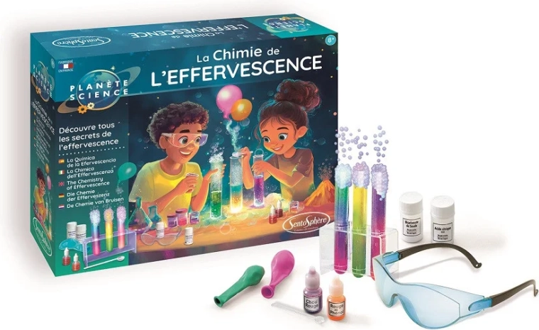 Sentosphere laboratorio científico – sustancias efervescentes