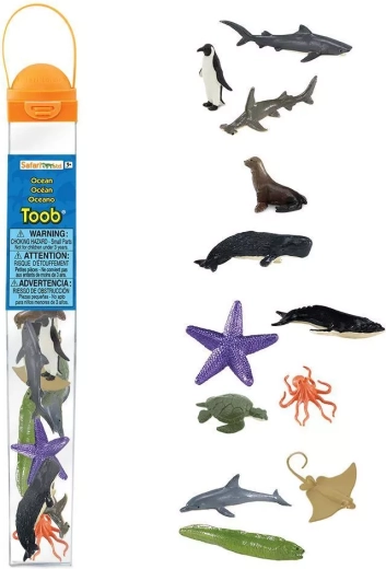 Safari Ltd. Toobs tubo Océano – figuras de animales marinos