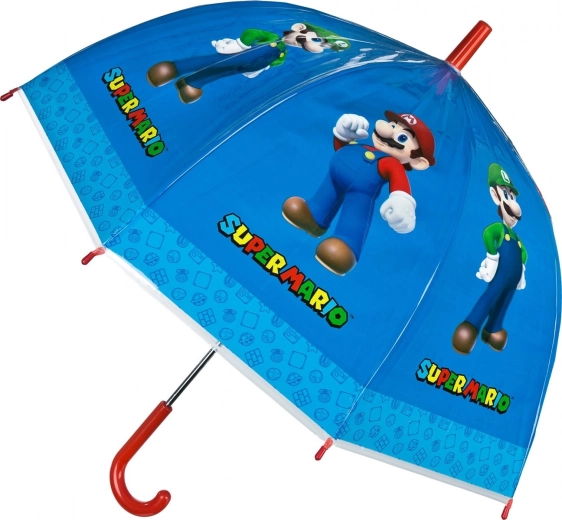 paraguas infantil transparente manual Super Mario