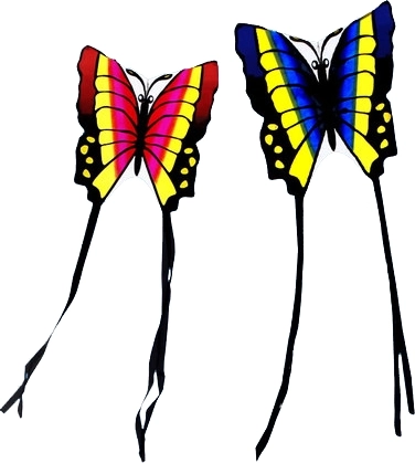 SPORTO cometa voladora mariposa 88 × 78 cm