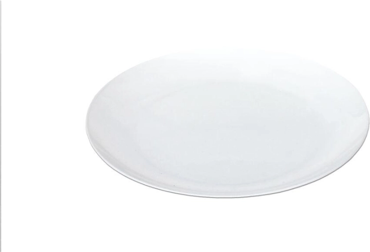 Plato llano de plástico 20 cm – mix de colores