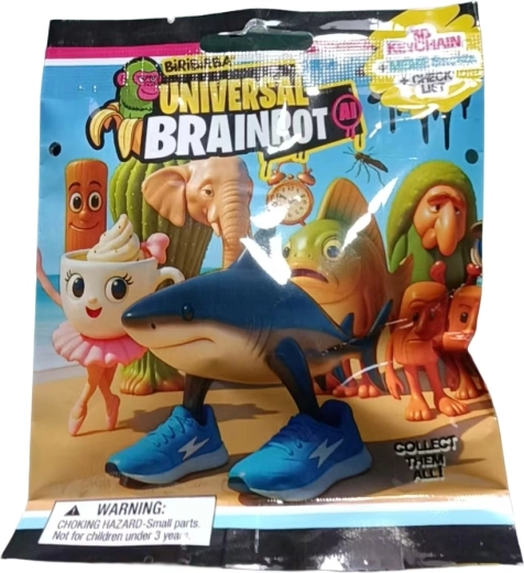 Llavero 3D Brainrot – paquete misterioso de accesorios coleccionables