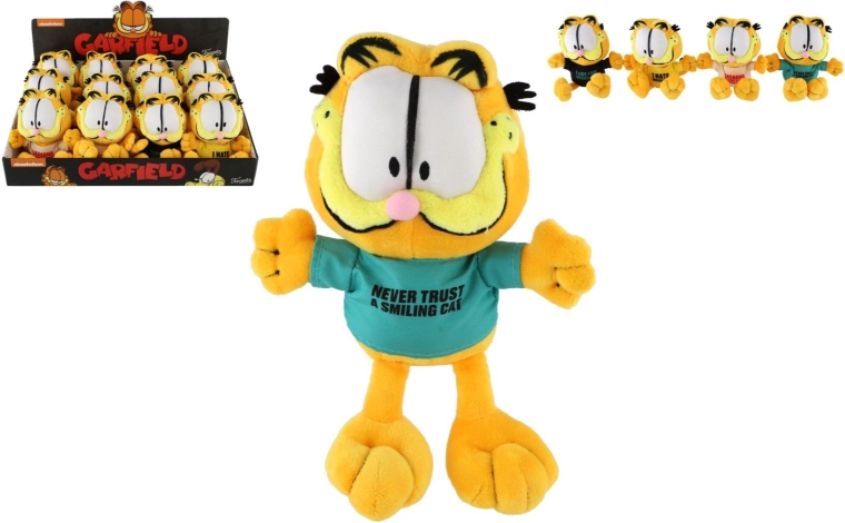 Garfield de peluche 22 cm (4 variantes) - 1 pieza