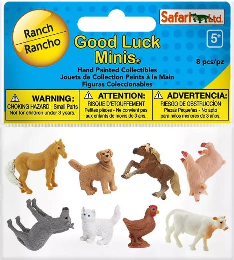 Safari Ltd. Good Luck Minis – rancho (funpack)