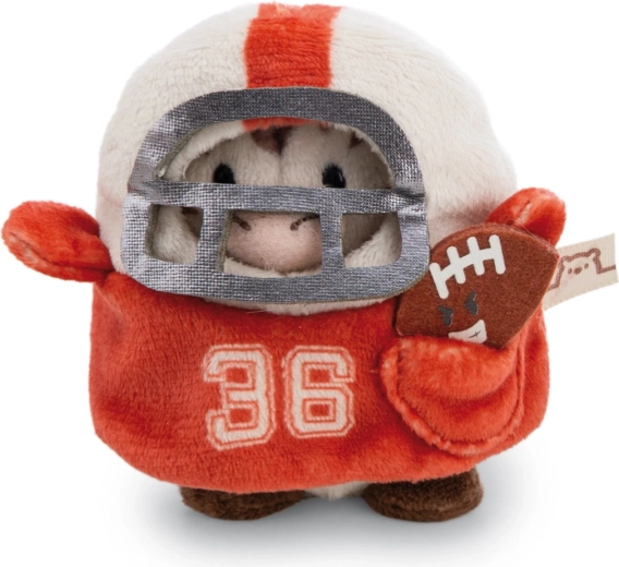 NICI MyMochi cebra Stripey 8 cm – fútbol americano, embalaje de regalo