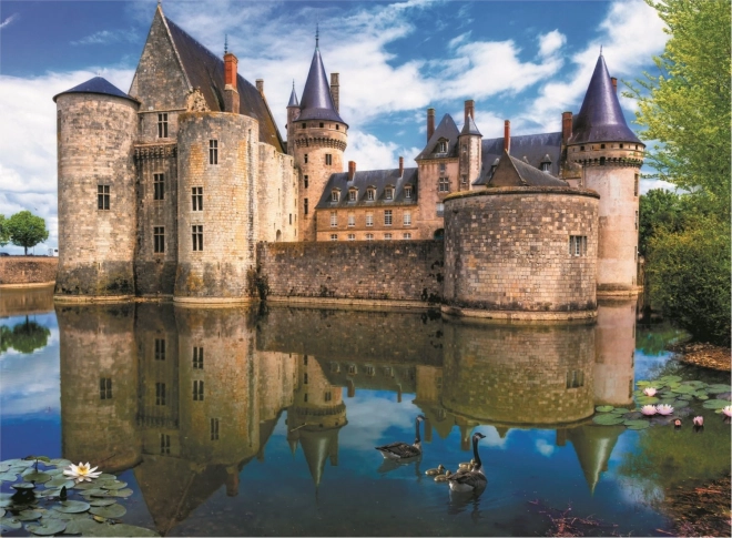 Puzle de 3000 piezas Castillo de Sully-sur-Loire, Francia