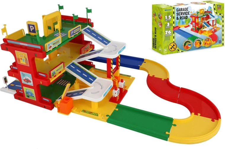 Garaje Wader con taller y carretera
