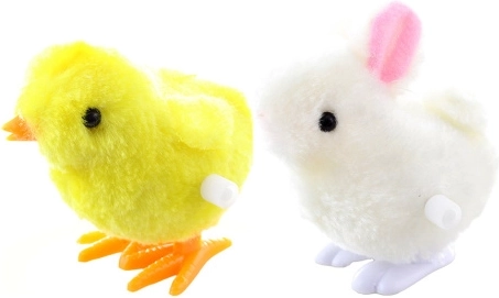 Animalito saltarín de cuerda de peluche