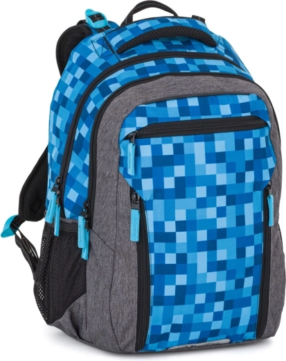 Bagmaster Porto 26 mochila escolar con motivo de cubos