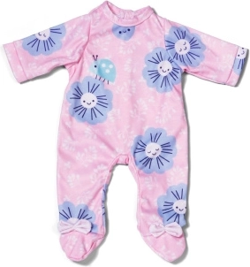 Mono rosa con flores BABY born para muñeca de 43 cm