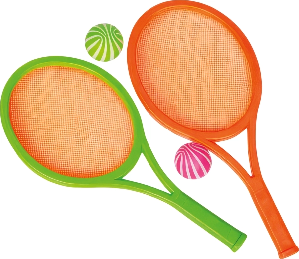 Set de tenis infantil Sparkys 34 cm (2 raquetas + 2 pelotas)