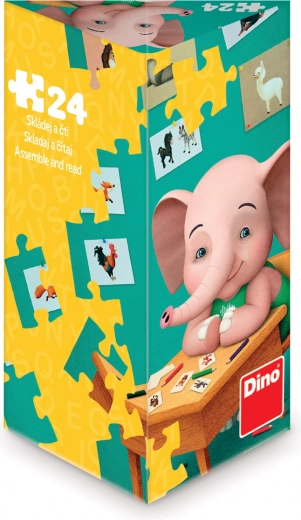 Puzzle Dino Elefantito Mio 24 piezas