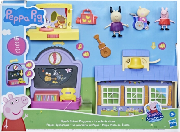 Set de juego Peppa Pig Patio de recreo escolar