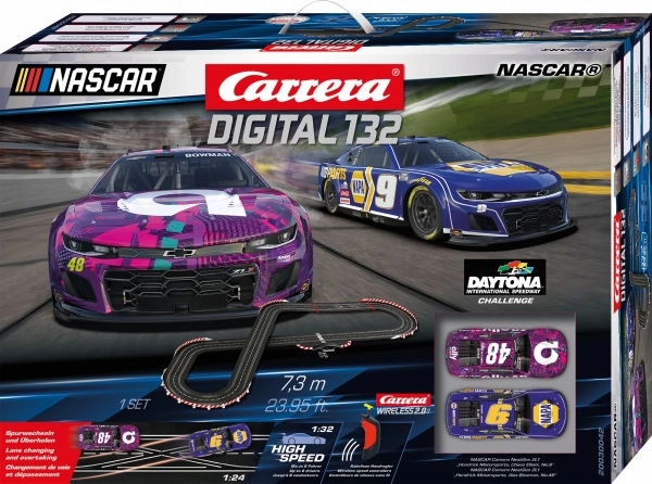 Pista de carreras Carrera Digital 132 NASCAR Camaro Next Gen ZL1 7,3 m