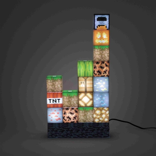 Luz con bloques MINECRAFT – set de construcción de 16 piezas