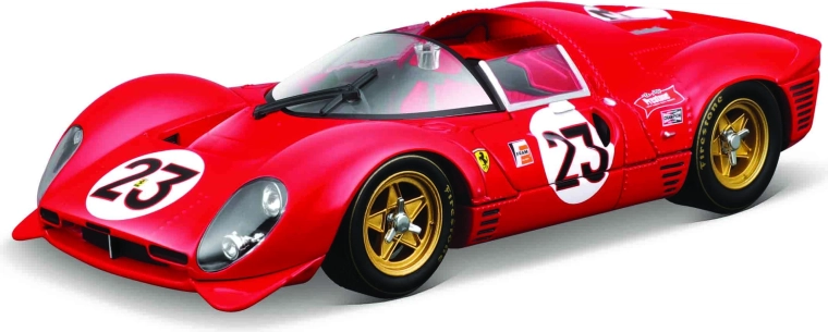 Kit de modelo Bburago 1:24 Ferrari 330 P4 Daytona 1967
