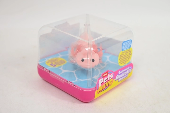 ZURU Pets Alive ajolote flotante para el agua rosa