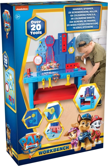 Mesa de trabajo para manitas Patrulla Canina