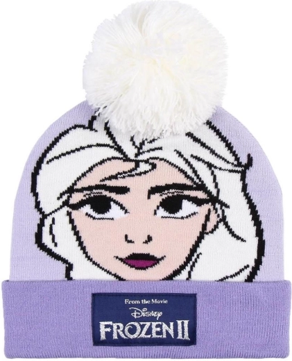 Gorro infantil con pompón Frozen 2