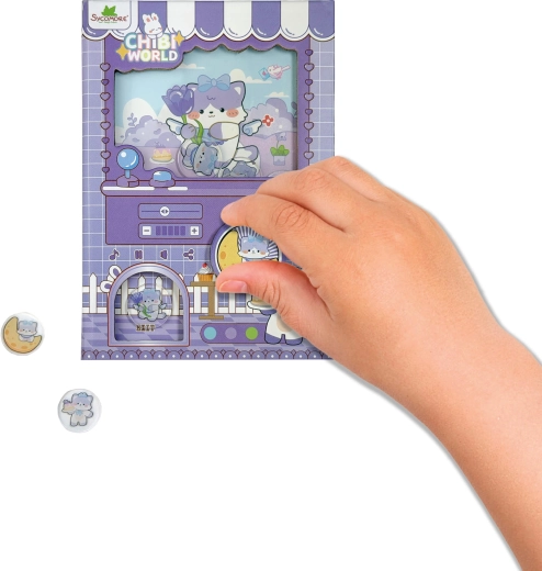 Chibi mundo gashapon cuaderno de notas gato - 1 pieza