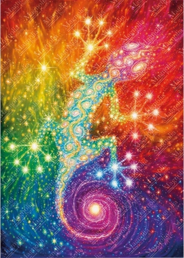 Puzzle de luces de salamandra 1000 piezas