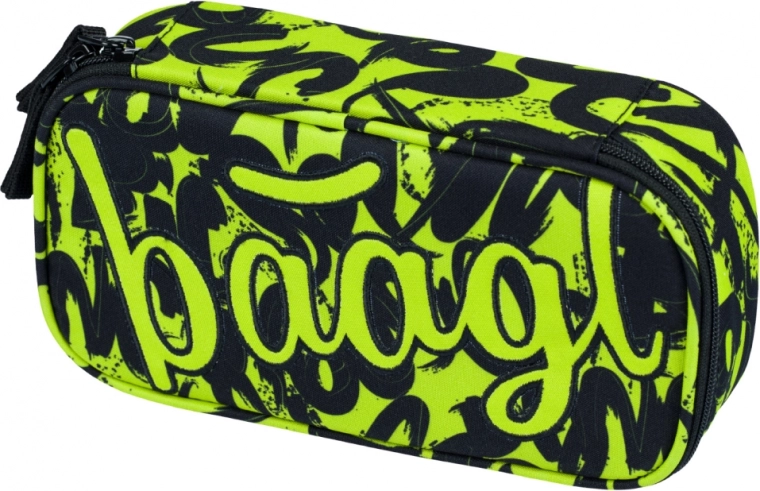 Estuche escolar Baagl Lime