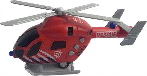 Helicóptero de plástico para niños