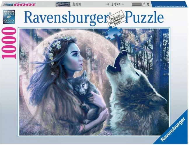 Puzle de 1000 piezas RAVENSBURGER magia del resplandor lunar