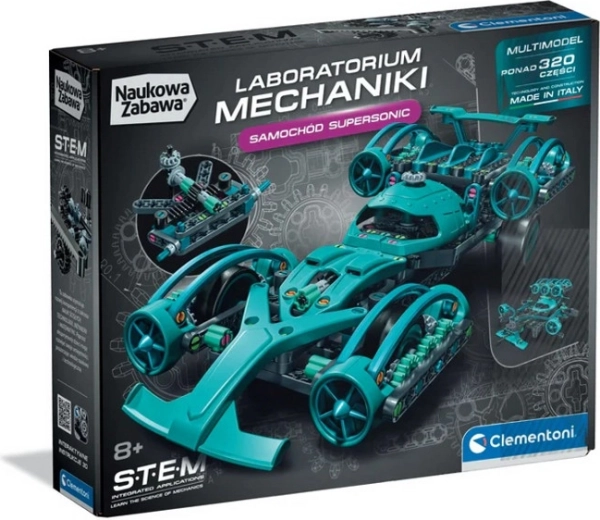 Laboratorio de mecánica – coche de carreras Supersonic