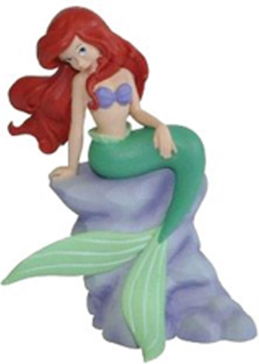 Bullyland Ariel sentada sobre una roca – figura de La Sirenita