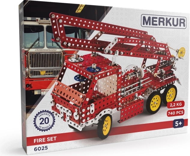 Merkur Fire set kit de construcción para pequeños bomberos