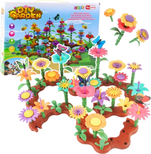 Set de construcción creativo Jardín de flores (198 piezas)