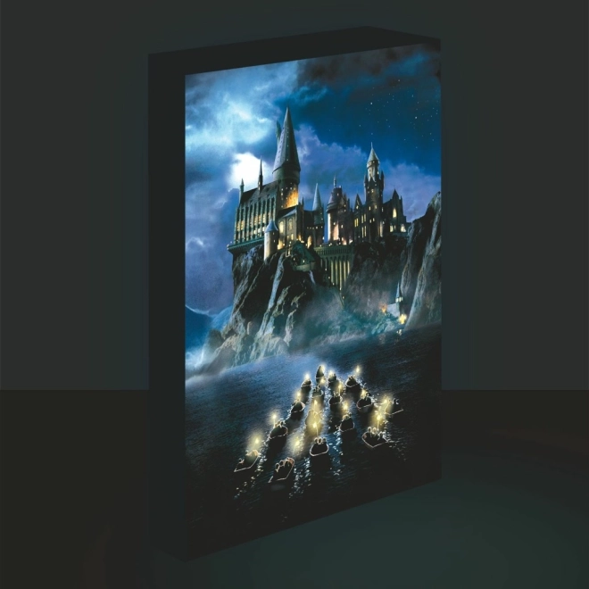 Cuadro LED Harry Potter - Hogwarts 30x40 cm