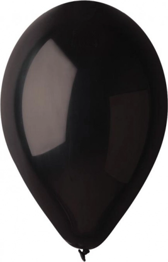 Globos negros pastel de 26 cm (10") – 100 uds GODAN