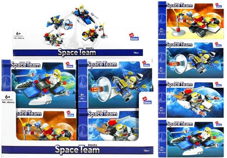 Kit de construcción de nave espacial con minifigura