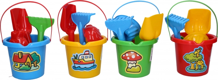 Set de arena con cubo pequeño 10 × 11 cm