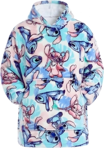 Albornoz tipo poncho Lilo y Stitch