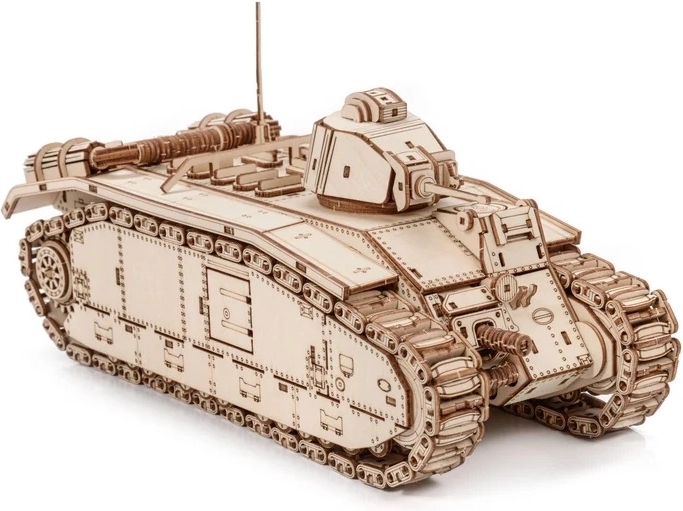 Modelo detallado del tanque Char B1