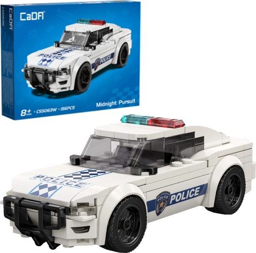 Juego de construcción CaDA coche deportivo Midnight Pursuit – 156 piezas