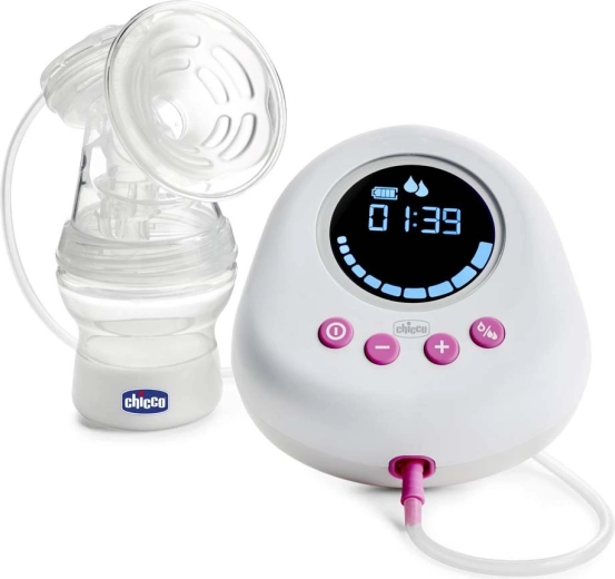 Extractor eléctrico de leche materna Chicco Single rosa