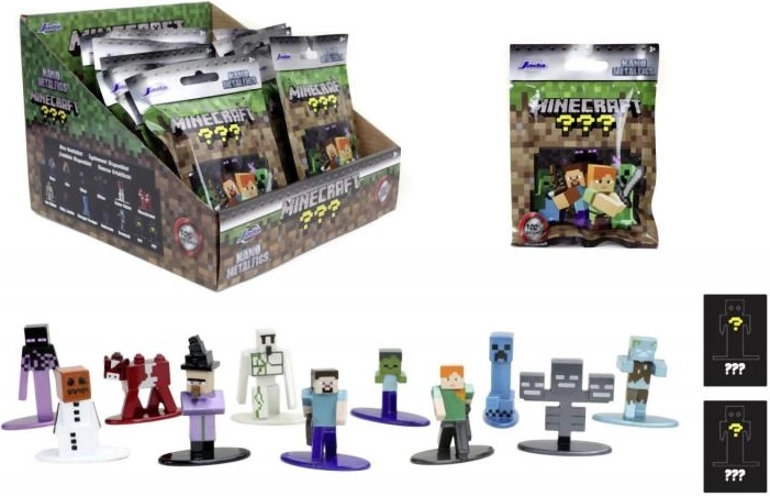 Minecraft nano figura en sobre – colección Wave 1 (13 tipos)