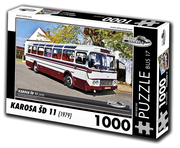 Puzzle Retro Coches Karosa ŠD 11 1000 piezas