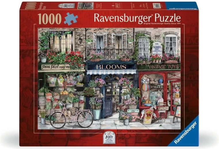 Puzzle Ravensburger Busy High Street de 1000 piezas