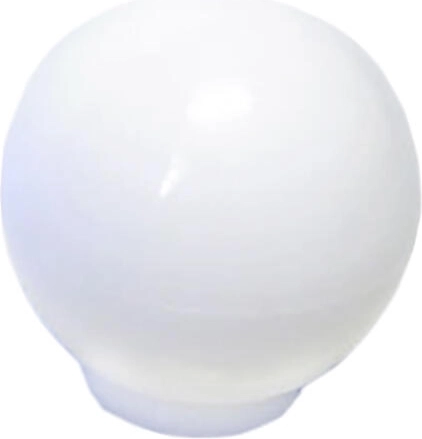 Pomo de mueble de plástico blanco Rotan 30 mm