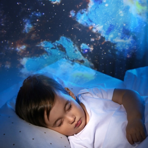 Cielo nocturno relajante con temporizador