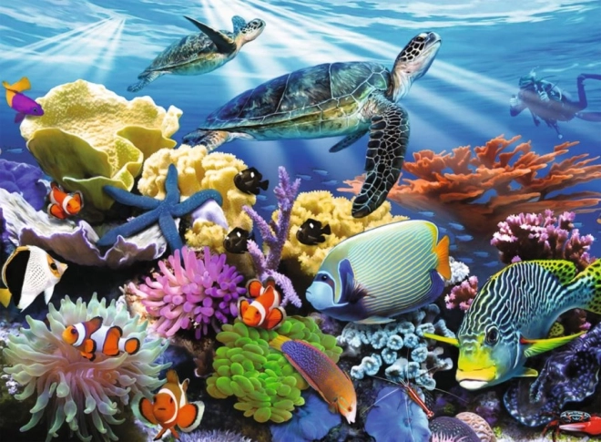Puzzle Ravensburger Vida en el océano 200 piezas