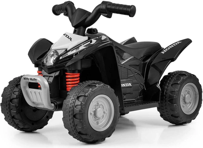 Quad eléctrico infantil MILLY MALLY HONDA ATV (réplica HONDA TRX 250X) – negro