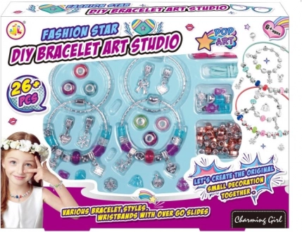 Set creativo para hacer pulseras