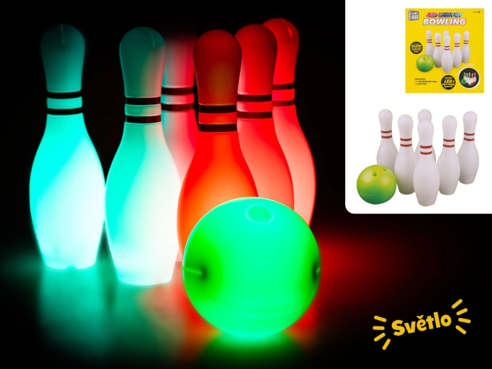 Set de bolos infantil con bola luminosa