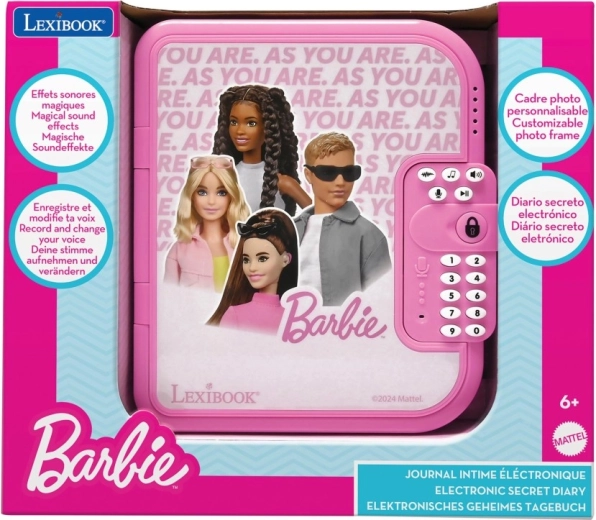 Diario secreto electrónico BARBIE de Lexibook